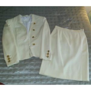 Cream Valentino Suit